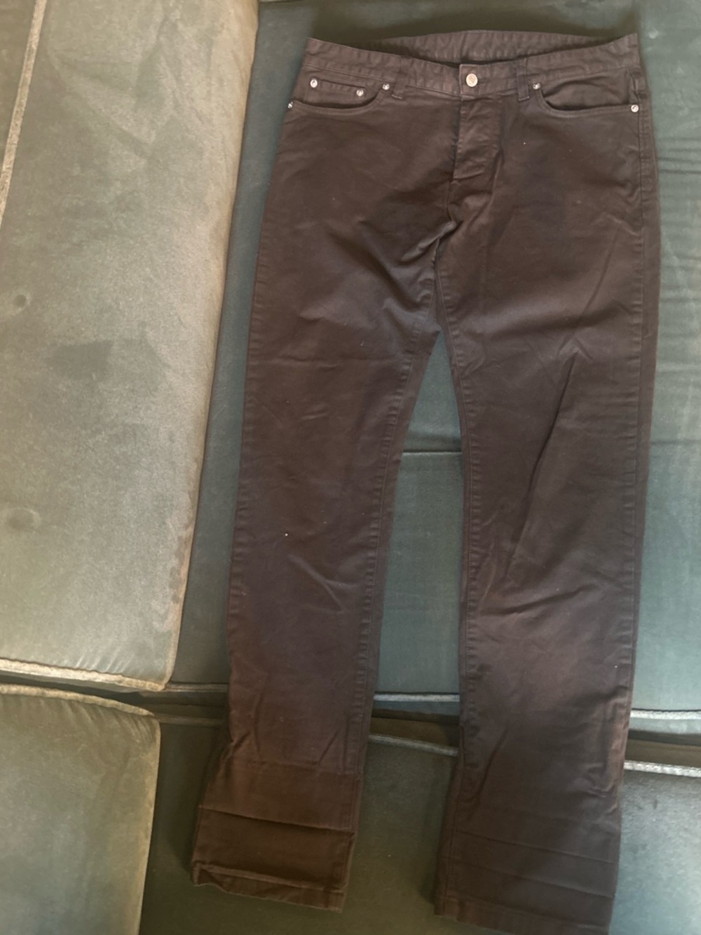 Buck Mason Dark Brown Slim pants